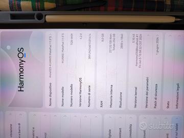 Huawei matepad 11.5 S con tastiera e penna 