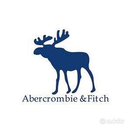 ABERCROMBIE Camicia Tg. S Blu a quadri