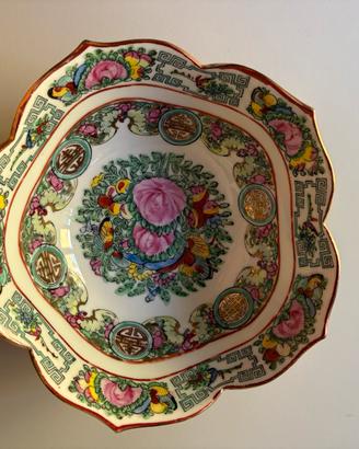 Vaso porcellana cinese Bowl Famille Rose