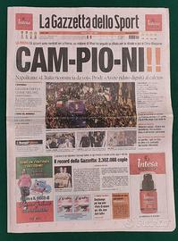 Lotto 3 Gazzette dello sport Italia Campione del M