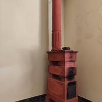 Stufa a legna Becchi in terracotta