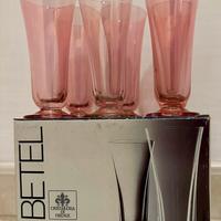 6 flute betel cristallerie fiorentine