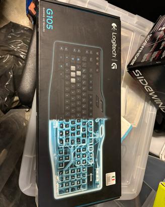 Tastiera Gaming Logitech G105 –mai usata - ita