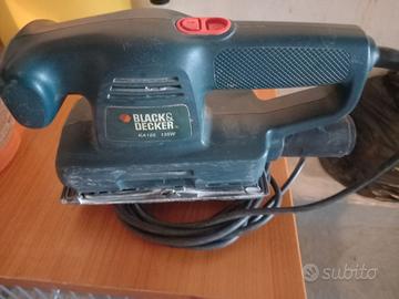 Levigatrice Black&Decker/seghetto elet.e maschera