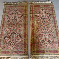 2 tappeti persiani iraniani turchi HEREKE antichi