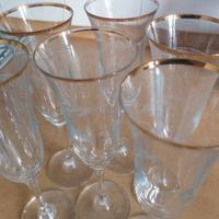 Bicchieri oro zecchino