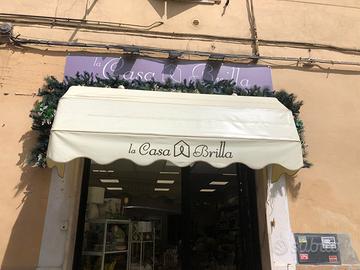 Cappottina da esterno per negozi, case..