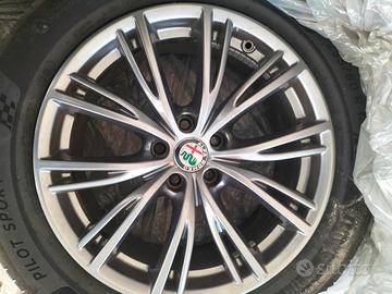 Cerchi originali Alfa Romeo da 18