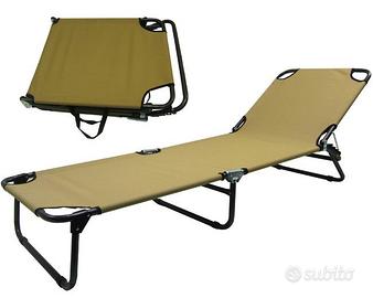 LETTINO PIEGHEVOLE E LETTINO CON SCHIENALE REGOLAB