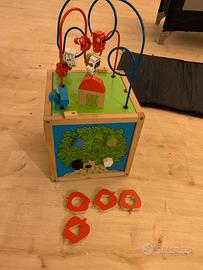 Kidkraft cubo multi attività  in legno