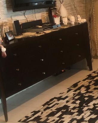 Credenza con cassetteria e mensole