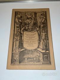 TABULAE ANATOMICAE 1627 STAMPA ANASTATICA 2000