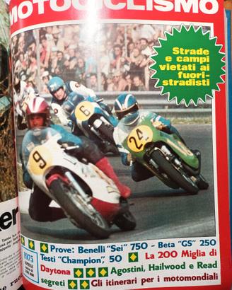 Rivista MOTOCICLISMO numero 4 del 1975