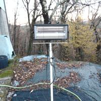 Riscaldatore stufa radiante ad infrarossi