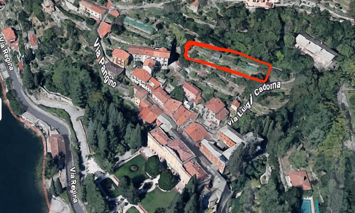 Frutteto panoramico 880mq. Castello di Urio