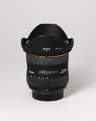 Obiettivo Sigma 10-20mm f/4-5.6 EX DC HSM Nikon