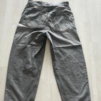 Jeans Bershka Denim Baggy - Grigio Scuro - Taglia