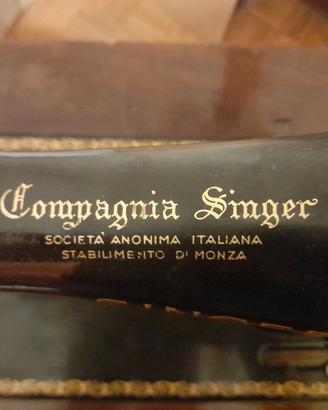 MACCHINA DA CUCIRE D'EPOCA ORIGINALE SINGER