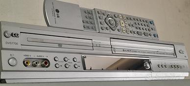 LETTORE VHS DVD DIVX CD MP3, ALTA QUALITA' VIDEO+T