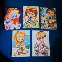 lotto cartoline occhi mobili