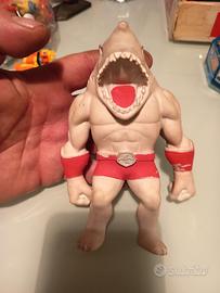 giocattolo in gomma squalo vintage