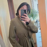 cardigan verde militare