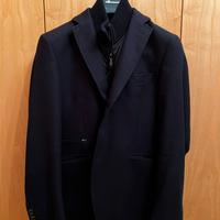 Giacca marca Sartoria Italiana blu navy con fodera