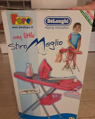asse da stiro giocatollo, pieghevole con accessori
