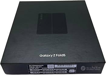 SAMSUNG Z FOLD5 256GB SM-F946B - NUOVO CON SIGILLI