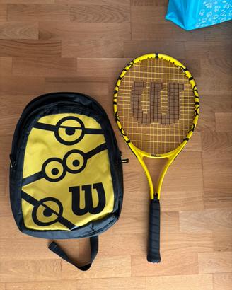 Set wilson racchetta zaino Jr