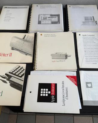 Manuali macintosh vintege