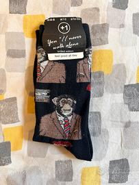 Calzini con disegno scimmia