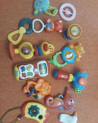 Giochi, sonaglini per neonati