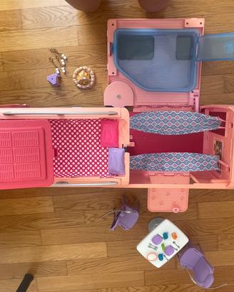 Camper barbie com avcessori