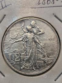 2 LIRE  CINQUANTENARIO