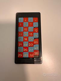 Rompicapo /puzzle logico vintage numeri 1-31