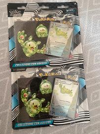Pokemon luce nera 2pz nuovo sigillato da edicola