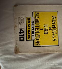 Suzuki Santana SJ 410 manuale uso