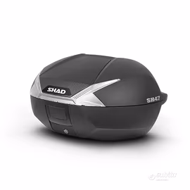 Baule d SH47 nero carbon look BAULETTO