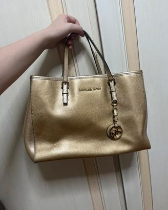 Michael Kors oro – borsa a spalla