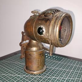 Antico Fanale a carburo acetilene marca Luxor