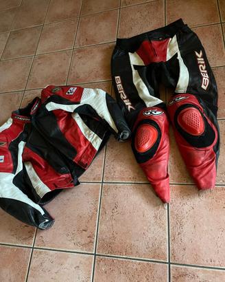 Tuta in pelle berik 54