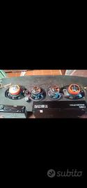impianto stereo con basso per auto