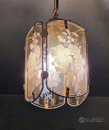 Lampadario a sospensione vintage anni ’60 