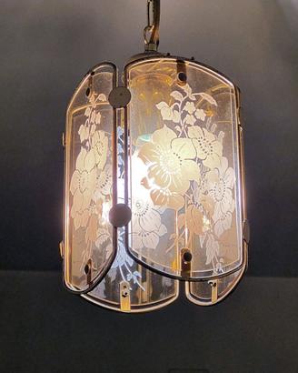 Lampadario a sospensione vintage anni ’60 