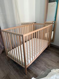 Lettino+materasso (Ikea)