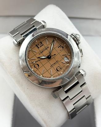 Cartier Pasha Salmone, 35mm Automatico, Permute