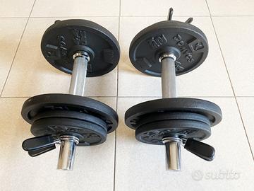 Kit Manubri regolabili  Domyos 10 Kg