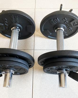 Kit Manubri regolabili  Domyos 10 Kg