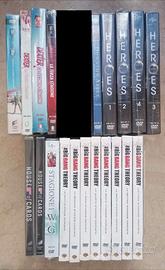 Collezione/set 20 cofanetti dvd di serie tv, NUOVI